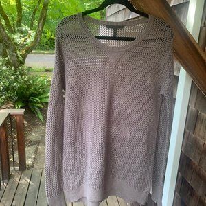 BCBG Open Knit Sweater